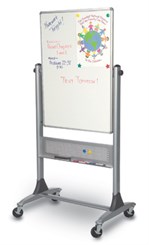 30"W x 40"H Porcelain Markerboard