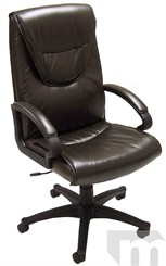 Premier Espresso Brown Leather Executive/Conference Chair