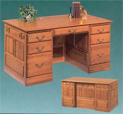 Premier Solid Oak Desk