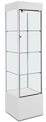 QuickShip Pedestal Display Case