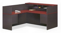 Reception Desk with Left Return
