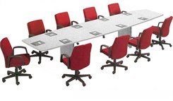 Boat-Shaped Conference Tables from 6'-18' in 21 Colors!