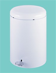 Round "Step-On" Medical Receptacle