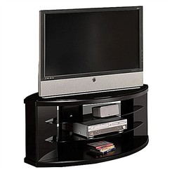 Satin Black 60" Flat Panel Video Base