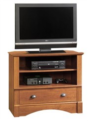 Shaker Cherry Corner TV Stand