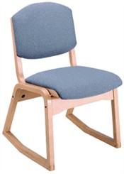 Stackable 2-Position Wood Chair