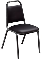 Upholstered Value Stack Chair in Vinyl
