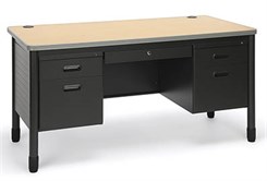 In Stock Steel Post Leg Desk Series