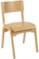 Stackable Solid Beechwood Chair