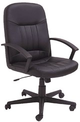 Leather Swivel Office Chair