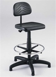 Task Master Workbench Height Stool Series w/ 19" to 27" Seat Height