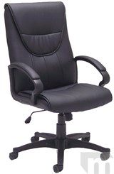 Premier Black Leather Executive/Conference Chair 