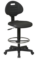 Tough Skin Urethane Stool w/ 18" to 25-1/2" Seat Height