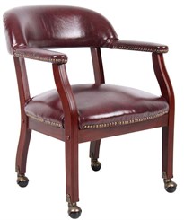 Traditional Guest/Conference Chair on Casters