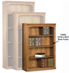 Traditional Real Oak Bookcases