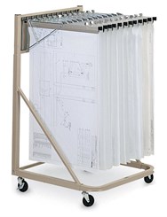 Vertical File Rolling Stands