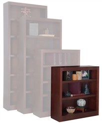 Cherry 30"W Real Wood Bookcases
