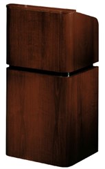 Wood Veneer Floor Lectern