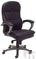 Leather Knee-Tilt Office Chair