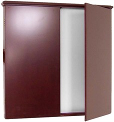 Traditional Dark Cherry Visual Presentation Board