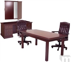 Dark Cherry 6' Conference Table