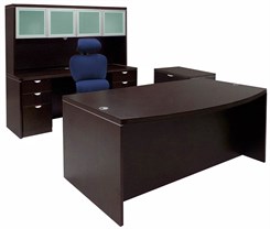 Mocha Laminate 4-Piece Furniture Package